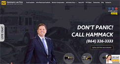 Desktop Screenshot of hammacklawfirm.com